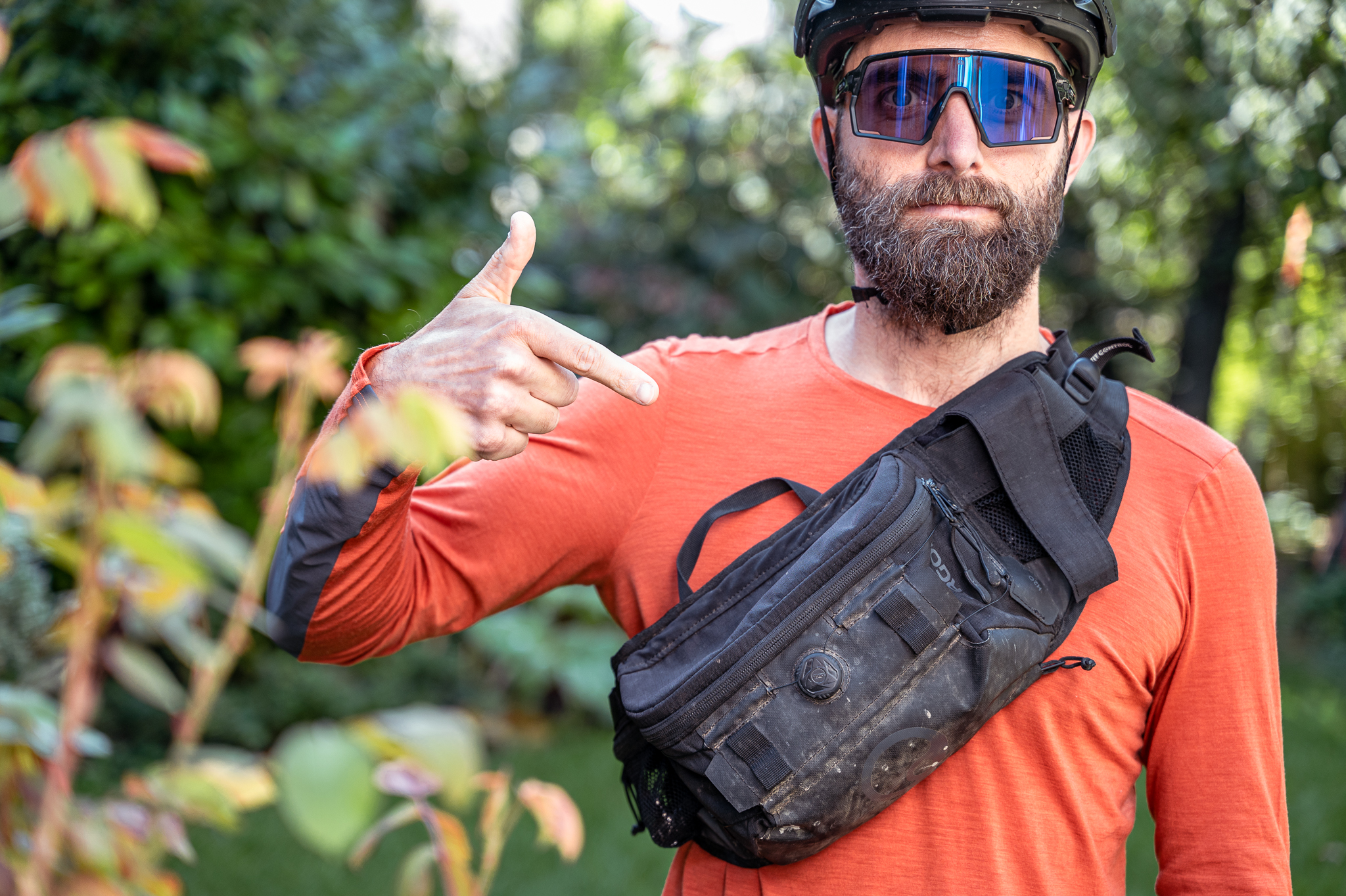 Lieblingsteile der Redaktion Stefan Frey und Ergon BA Hip Pack BIKE
