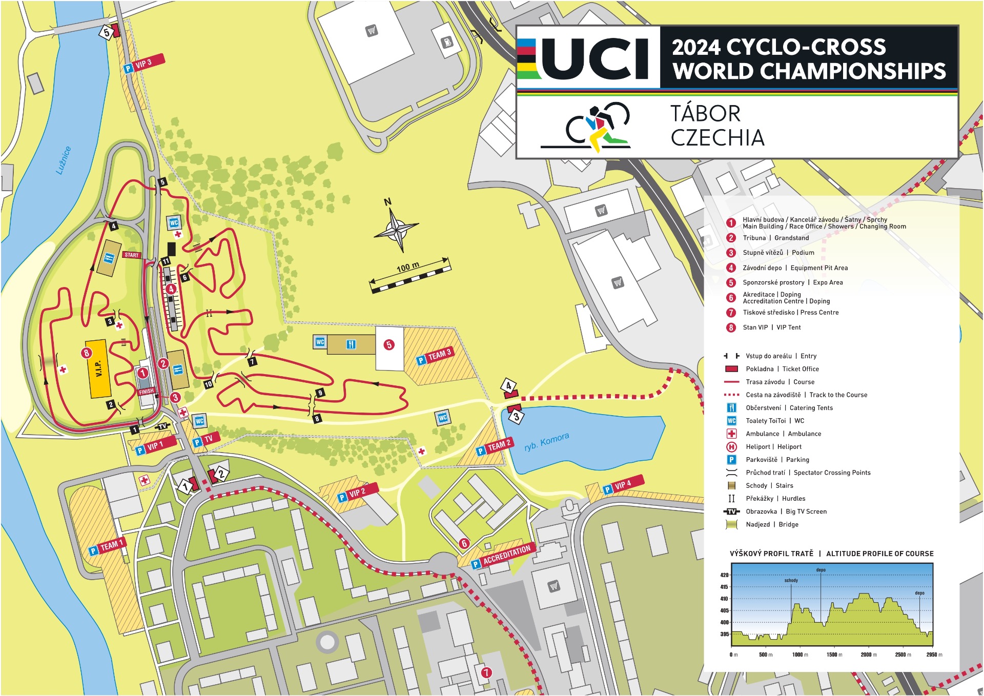 Cyclocross WM 2024 in Tabor Strecke Favoriten Zeitplan TOUR
