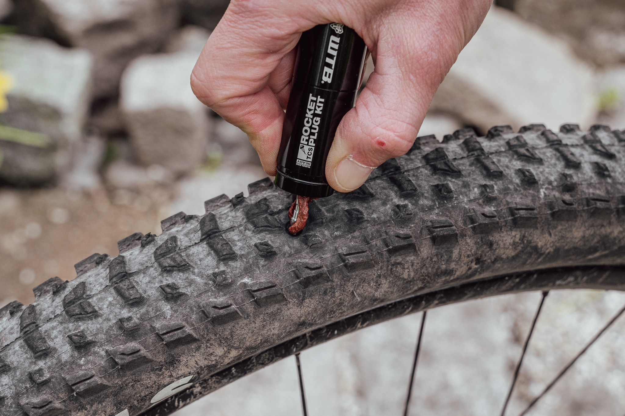 Tubeless Tire Plug Mountain Bike Patch Kit Tubeless Tyre Repair