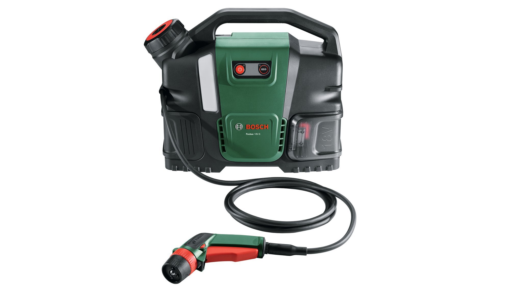 Bosch Fontus Bike Cleaner: low-pressure cleaner with integrated
