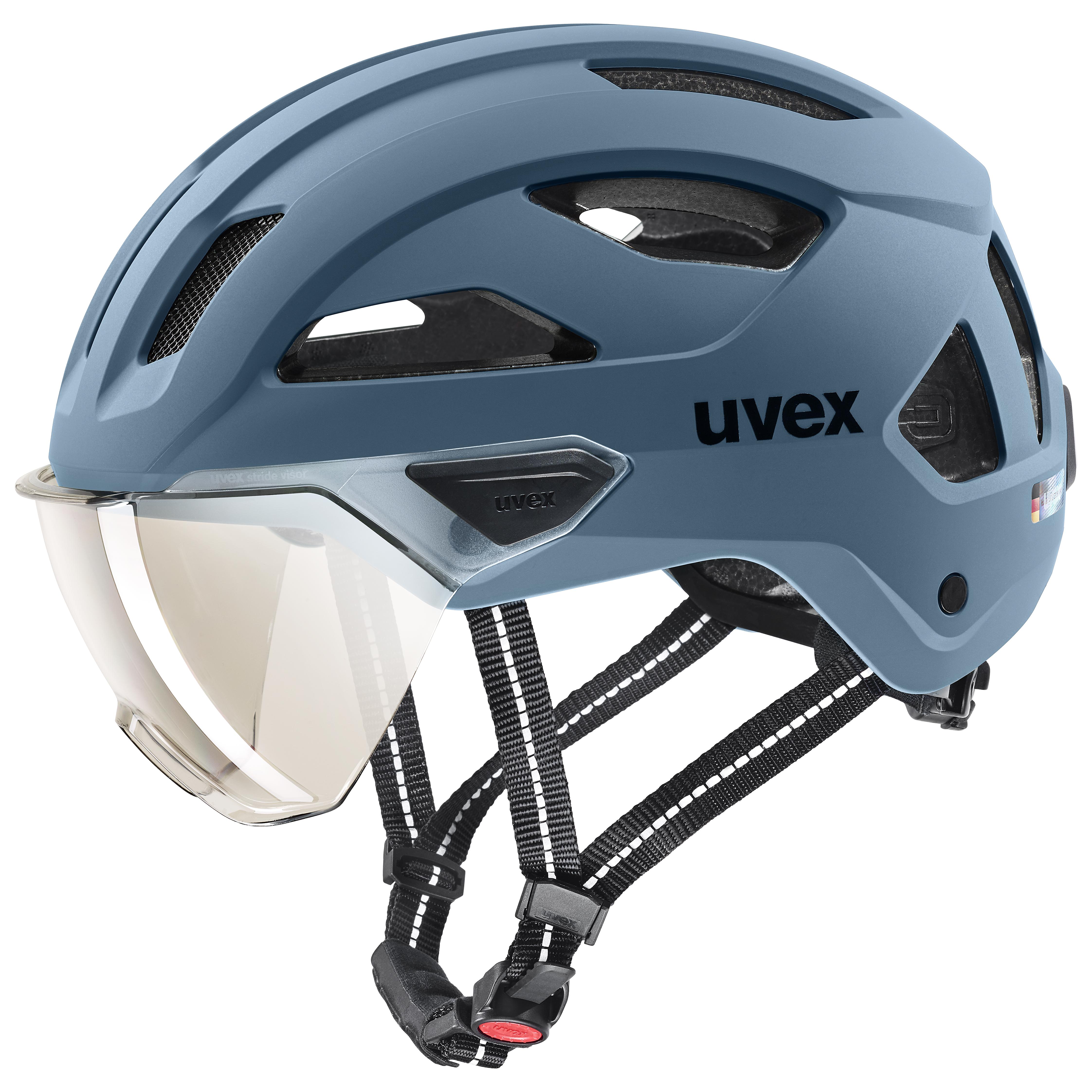 Uvex Stride Visor: Neuer Pendlerhelm mit anpassbarem Visier | BIKE