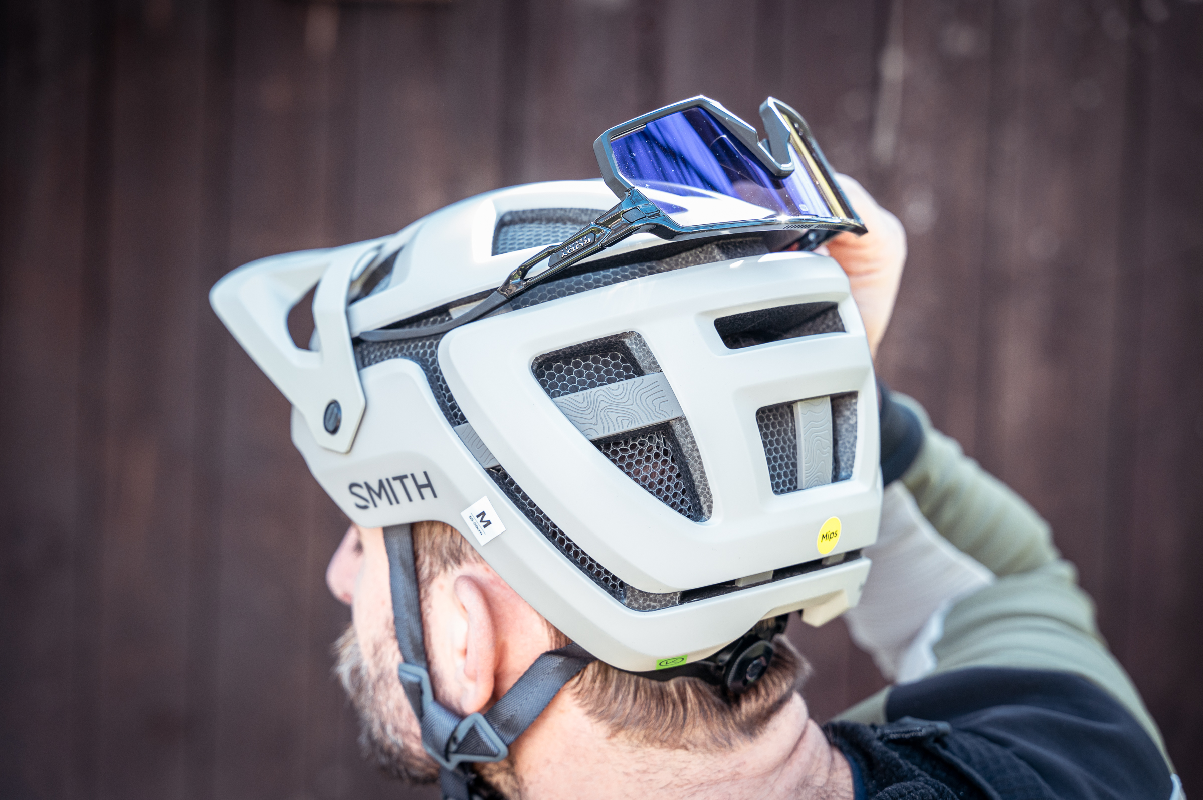 smith forefront helmet white 2 – Gear West Complete Koroyd coverage for lightweight Smith Forefront 3 MIPS Helmet