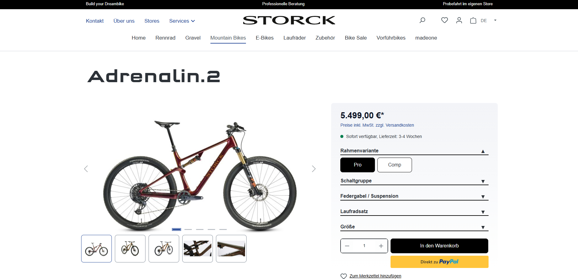 Storck presents new online configurator for customised bicycles | BIKE