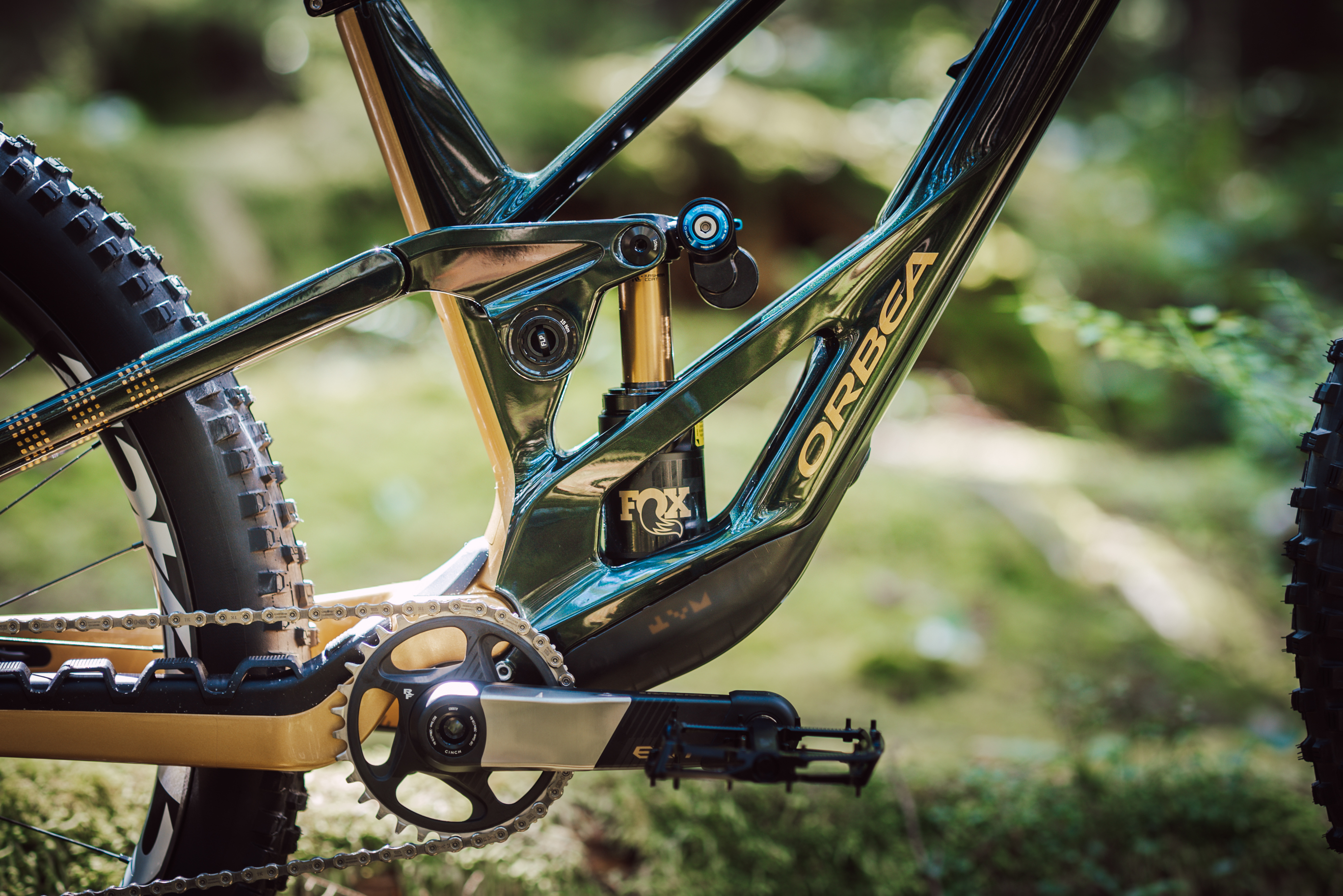 Fox 38 Racing Green: Fresh! Limited edition enduro suspension fork
