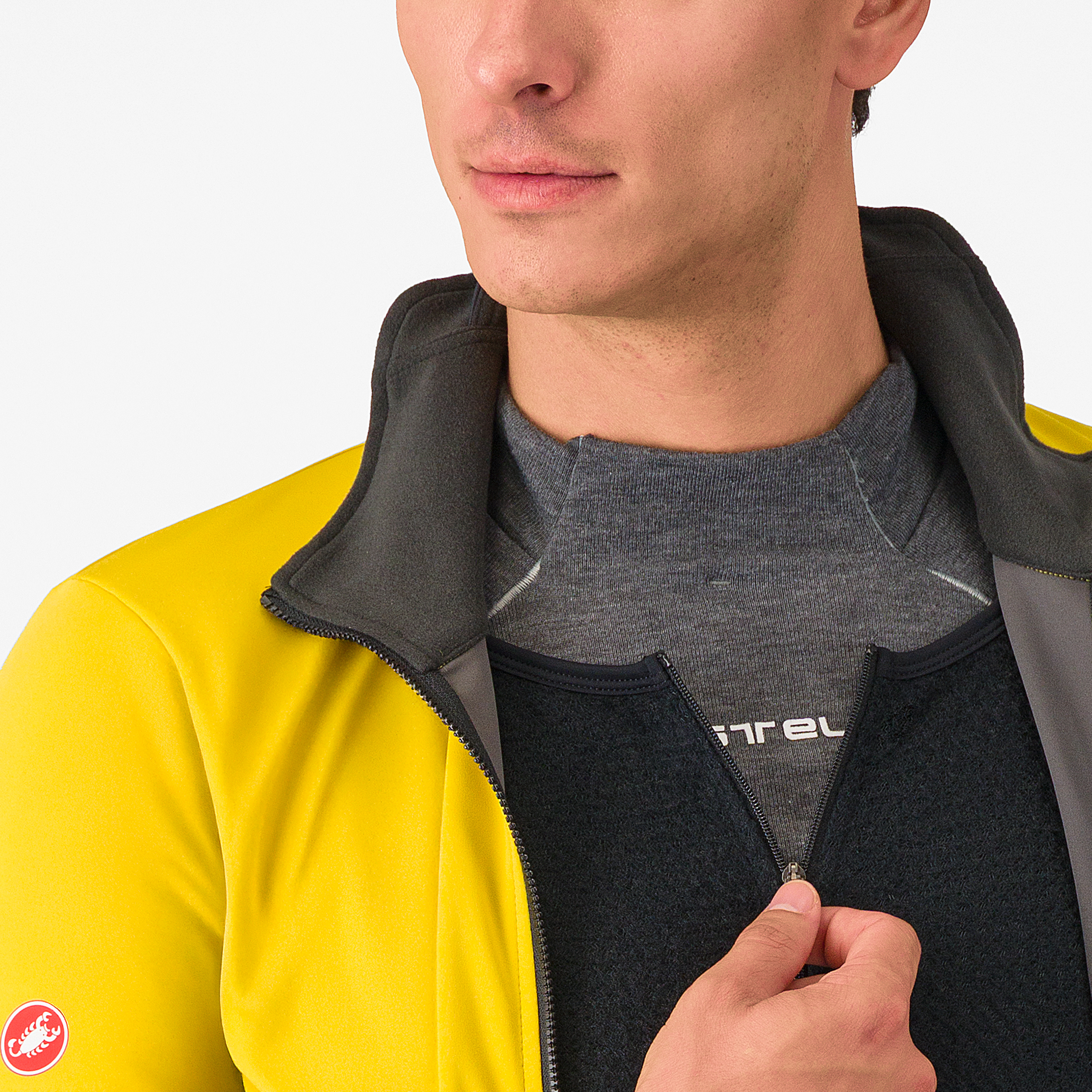 Castelli Alpha 150 winter jacket with Polartec AirCore | TOUR