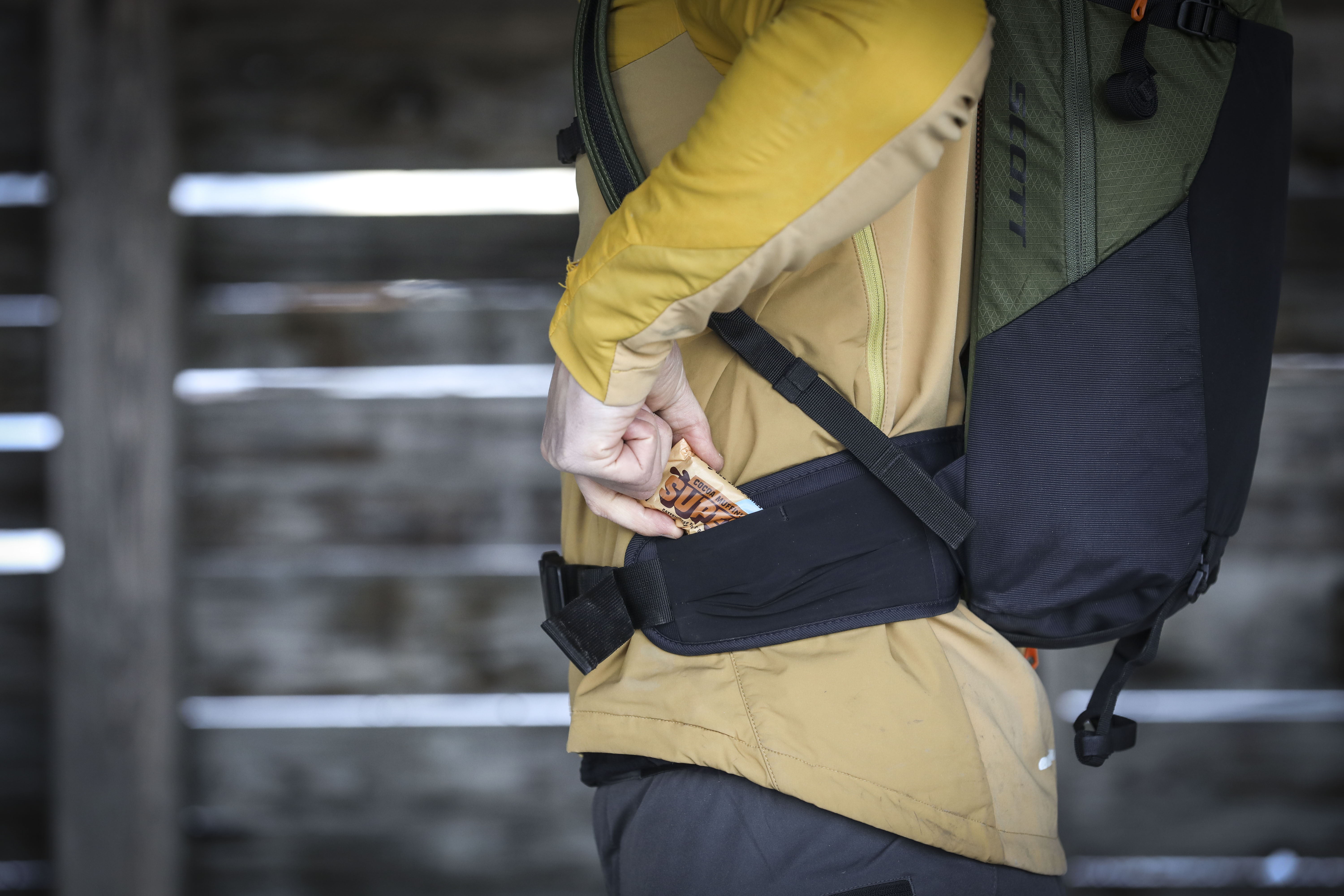 Scott MTB backpack: Trail Rocket 20 with ample storage space in