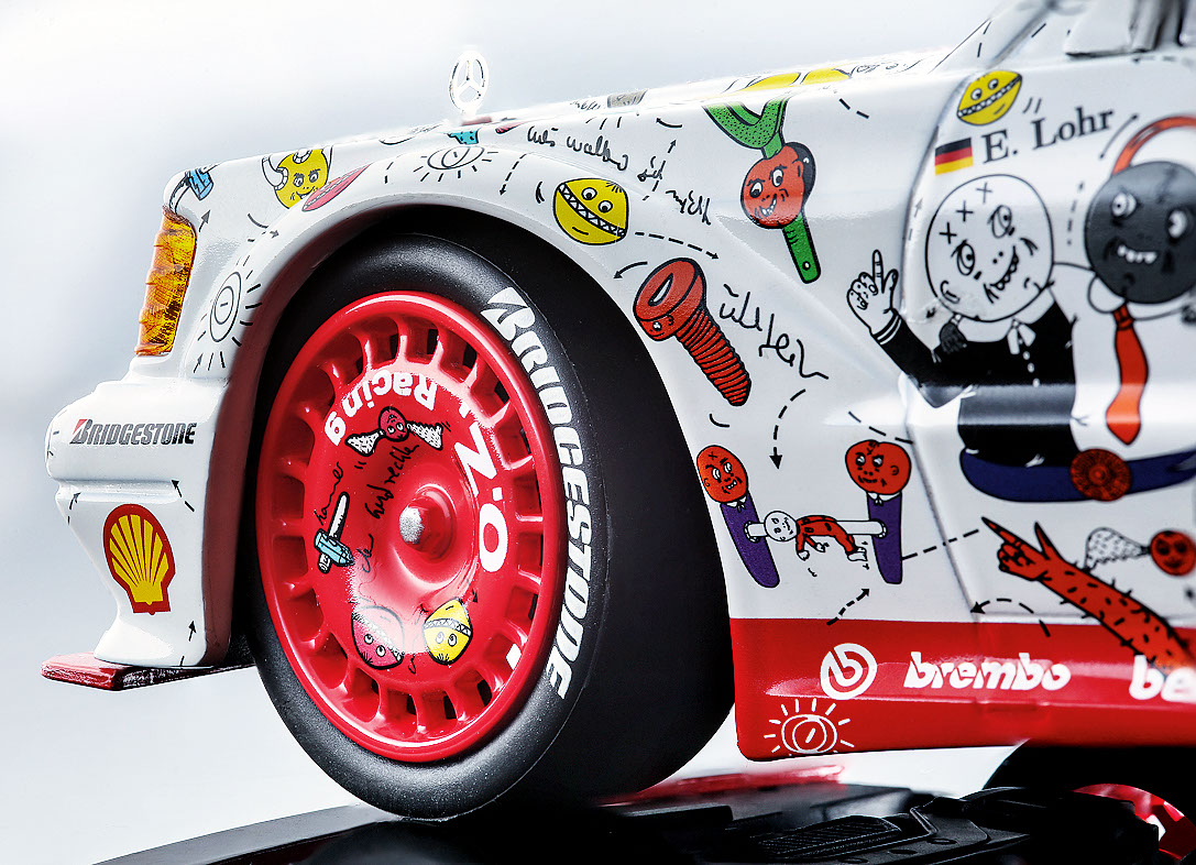Lohr-Beeren: '91 Mercedes Evo 2 „Andora“ von Minichamps in 1