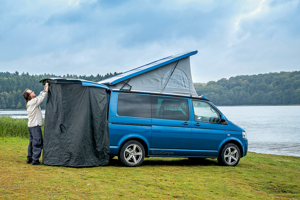 Campingtest: VW T5 Spacecamper Classic - Aus Erfahrung gut