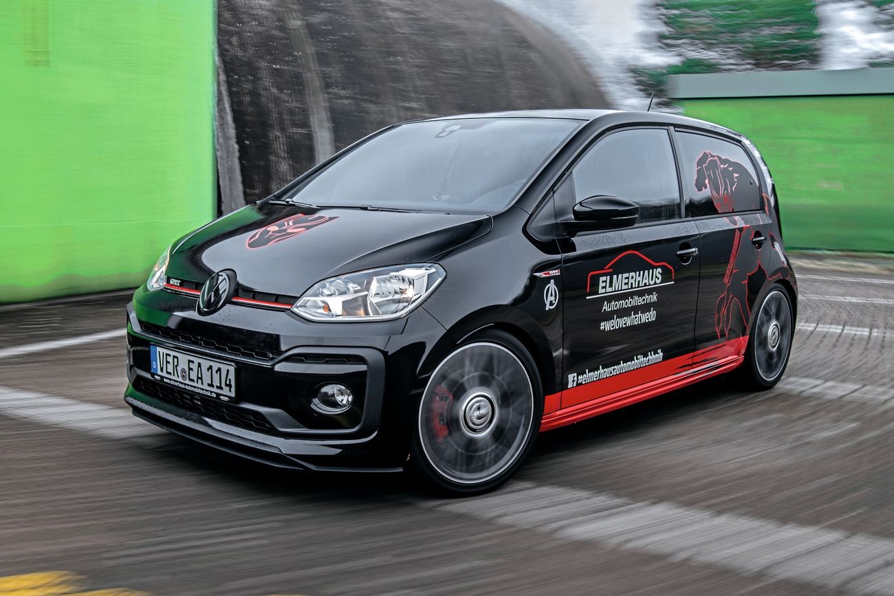 Tuning-Test: Elmerhaus Up! GTI 1.0 TSI - Klein, schwarz, stark!