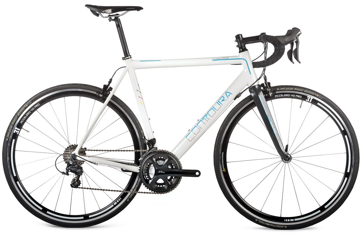 rennrad alurahmen XIAOYUE Adult Rennrad, Profi 18-Speed ​​Racing Fahrrad, Ultra-Light Doppel-V Bremse Rennrad, ideal for die Straße oder Schmutz Trail Touring, Weiss, TA30 lalay (Color : Red, Size : TA30) Sport Size:Kid (under 14) Ciocc Bikes - Frames Category:Rennrad_GIANT Contact D Fuse Carbon mit 30.9 mm (auch Vario) Stützen kompatibel