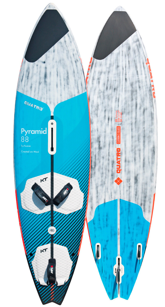 Test 2018 - Waveboards: Quatro Pyramid Thruster 88 Pro | SURF