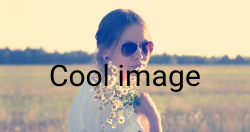Cool image text added to image Cool image text added to image