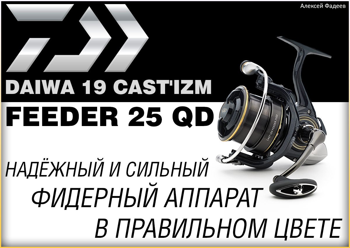 Daiwa 19 Castizm Feeder 25 QD