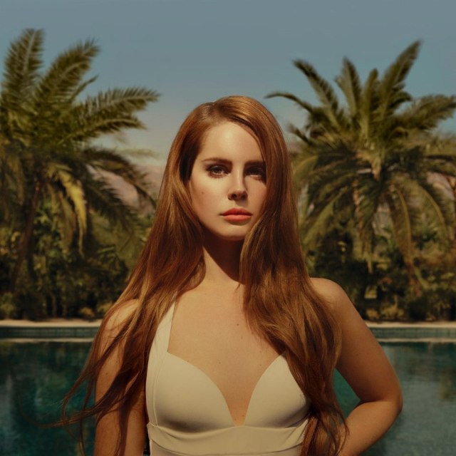 Lana Del Rey hot white bra