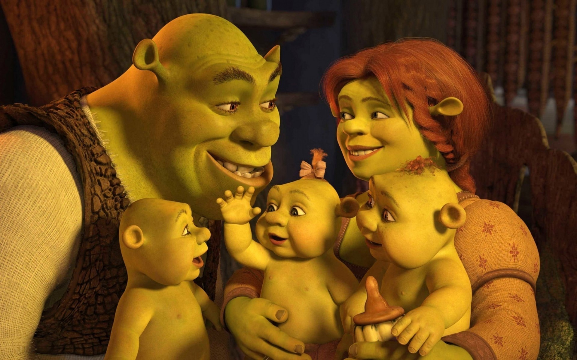 Shrek's family wallpaper #9112