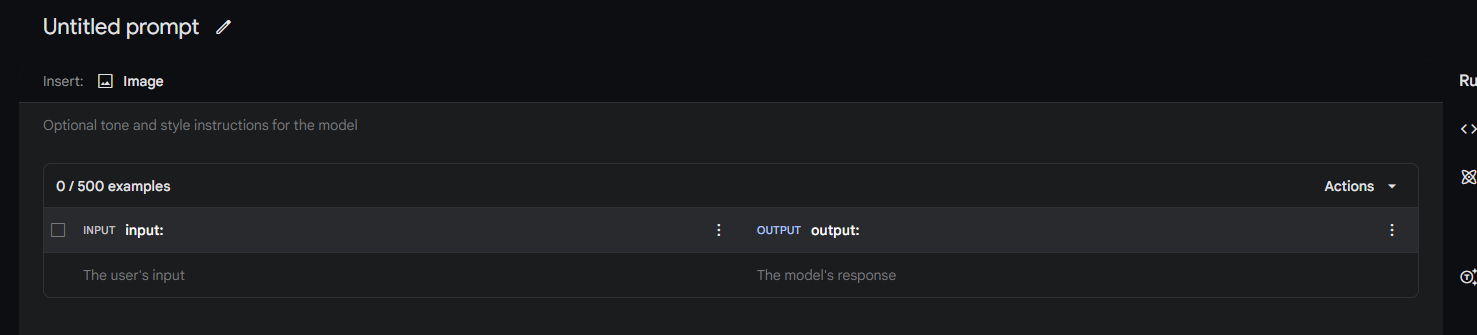 Tune a model in Gemini