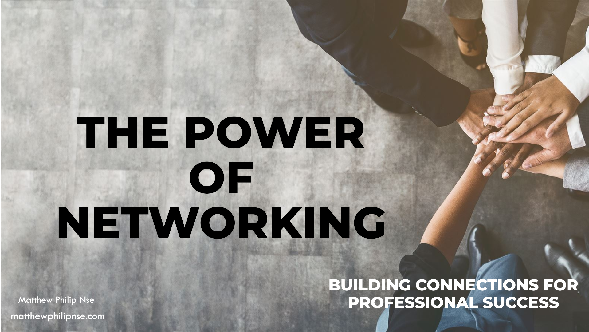 The Wealth of Connections: How Networking Fuels Professional Success