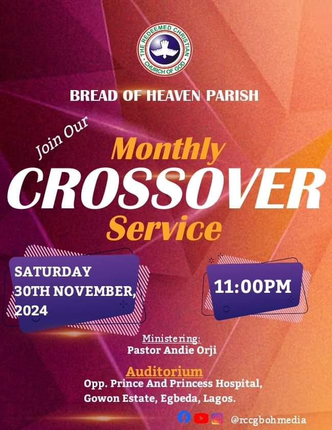 November to December Crossover Service