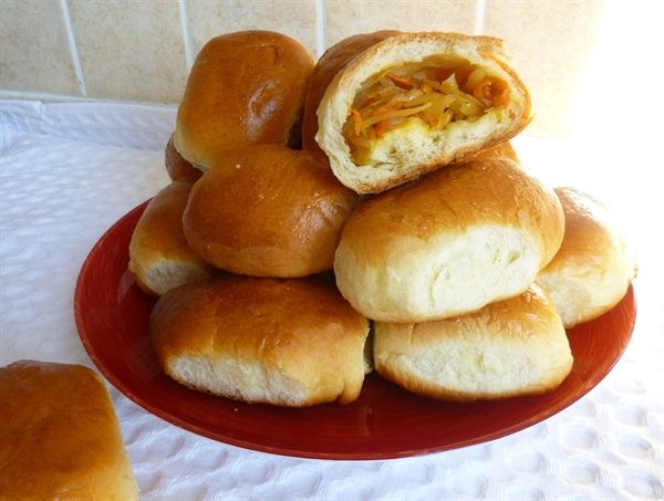 Пирожки с капустой