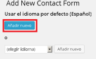 Contact Form 7 Idioma