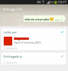 Developando doble check grupos