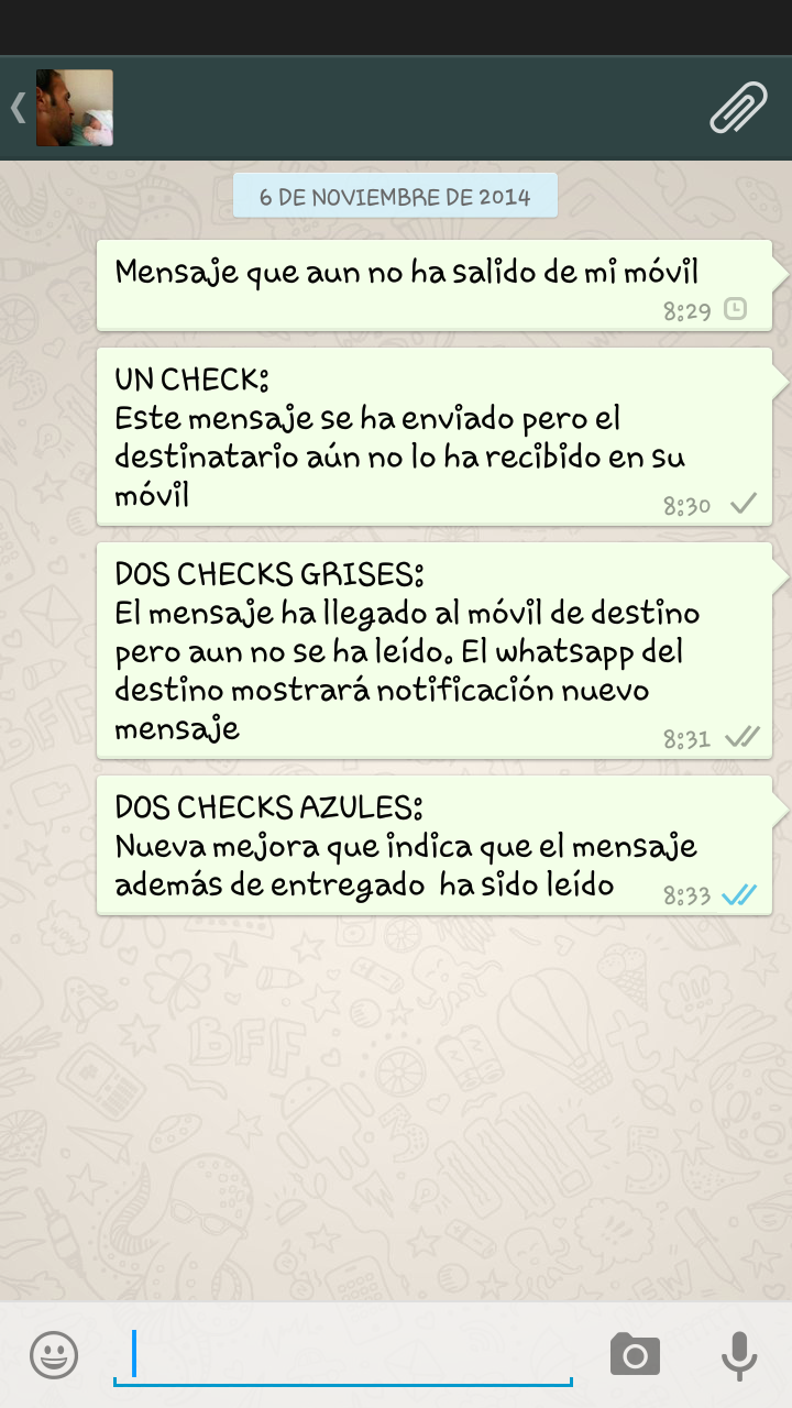 WhatsApp por fin nos dice qué significa el double check 