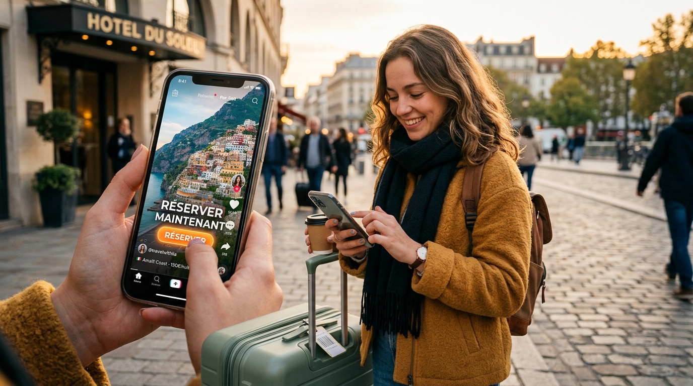 TikTok Go : TikTok se lance dans la réservation de voyages via TikTok Go