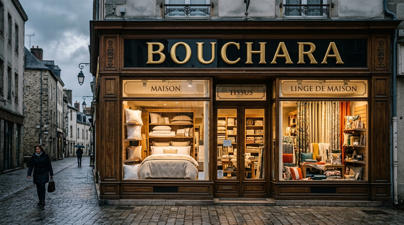 Bouchara : l’enseigne de linge de maison face au tribunal de commerce
