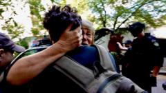 The Human Toll of Conflict: Evacuations Amidst Drone Attacks in Eastern Ukraine