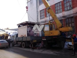 Из центра Ульяновска убрали два незаконных киоска