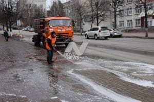 Дороги и тротуары Ульяновска будут мыть с "шампунем"