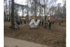400 ульяновцев вышли на городской субботник и заработали сладости