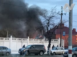На улице Кирова сгорело два дома