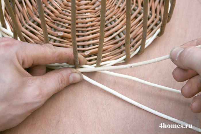 Корзины из лозы и ивы пошаговая инструкция для начинающих