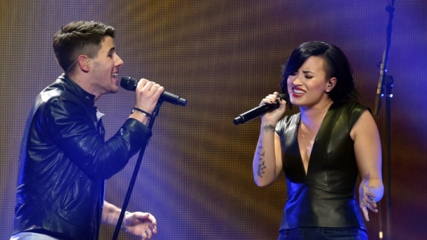 Nick Jonas and Demi Lovato