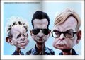 D.M caricature