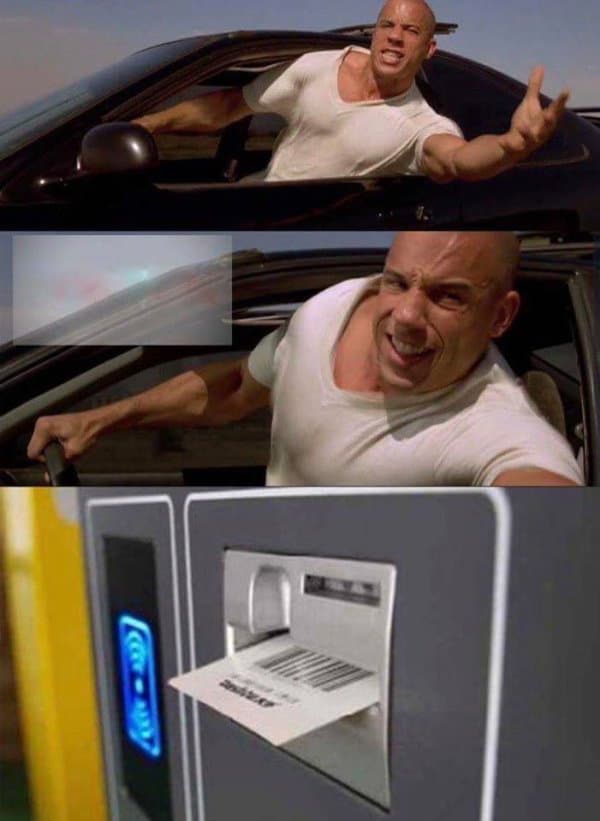 funny pictures fast and furious parking ticket meme