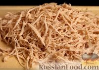 Фото приготовления рецепта: Рулетики из кабачков с курицей - шаг №1