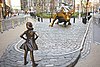 Бесстрашная девочка. Скульптура Кристен Визбал