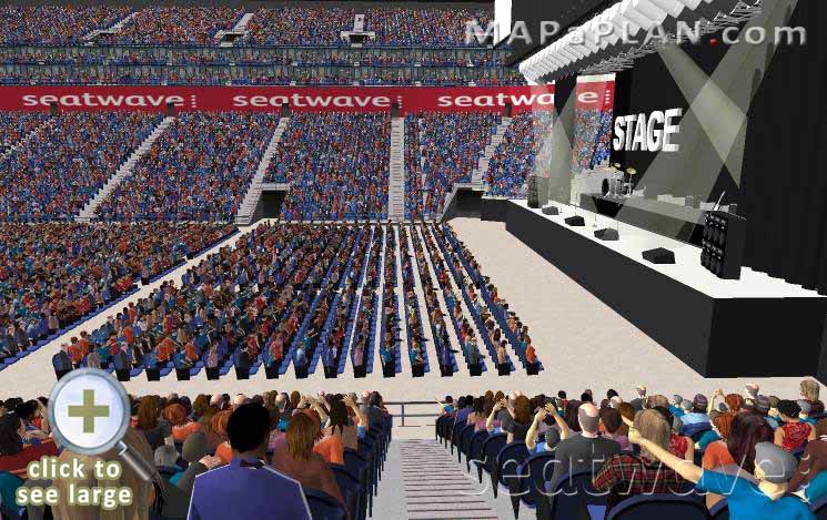 The O2 Arena London seating plan Block 112 Row N Fully seated view similar to VIP boxes premium seats
