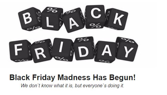 black friday madness