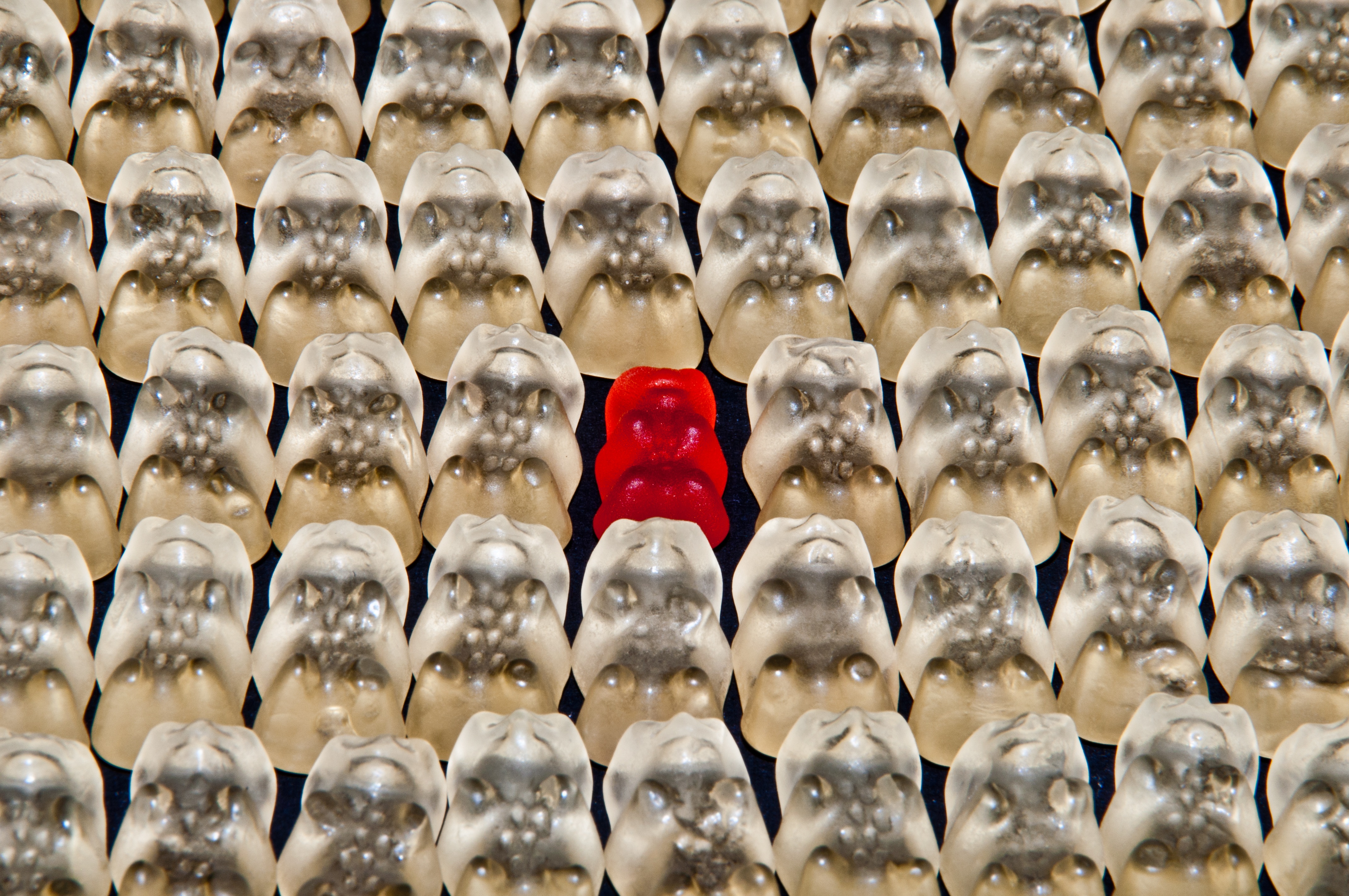 standing out from a crowd