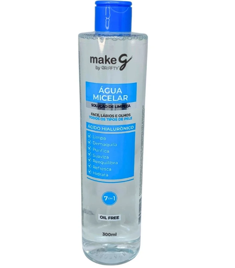 Água Micelar Ácido Hialurônico - Make G