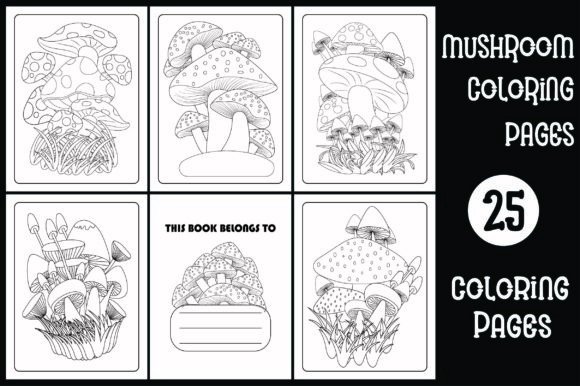 Mushroom Coloring Pages: Forest Wonders