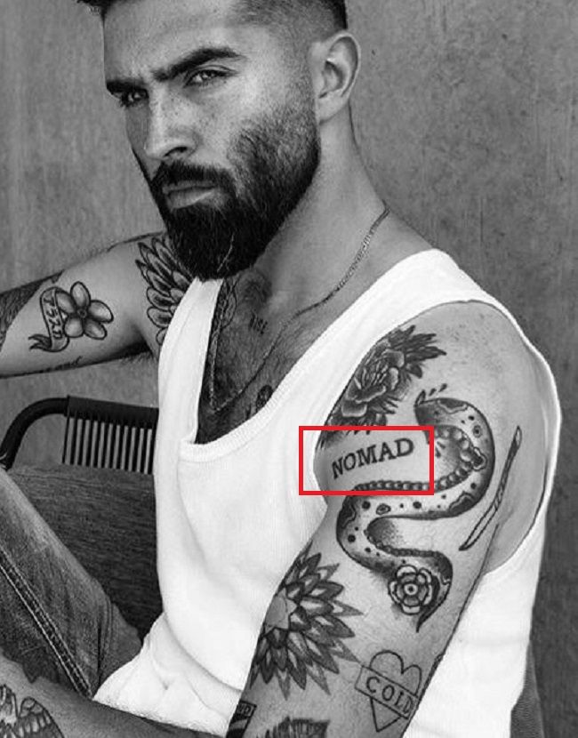 Chris John Millington-NOMAD-Tattoo