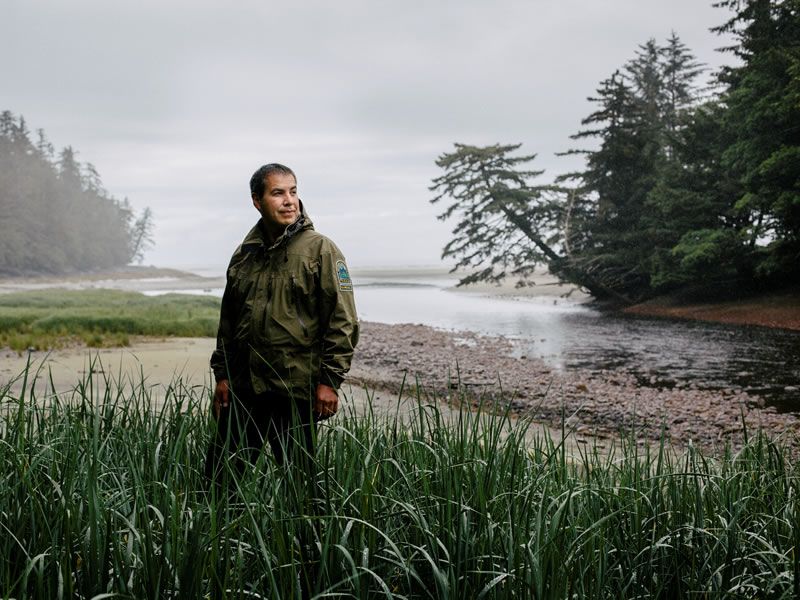 bc parks ranger ralph stocker naikoon provincial park