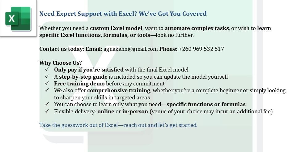 MS Excel Trainer