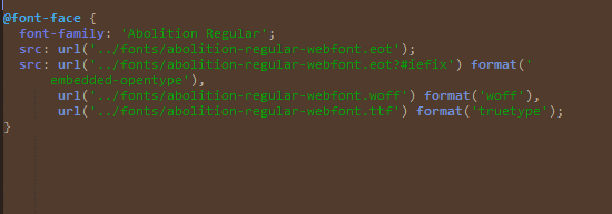 Code in Sublime screengrab of sublime