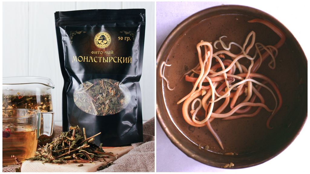 Монастырский чай от паразитов