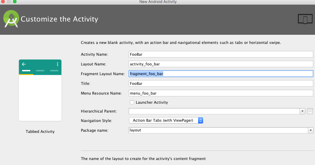 Java Android Tabbed Activity closes the screen at the bottom ETbye